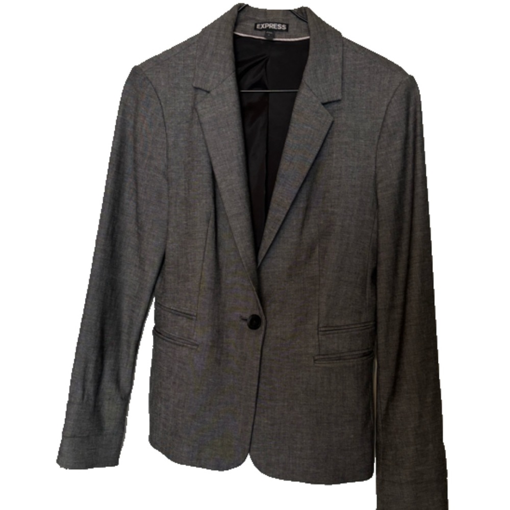 Express Charcoal Blazer size 6